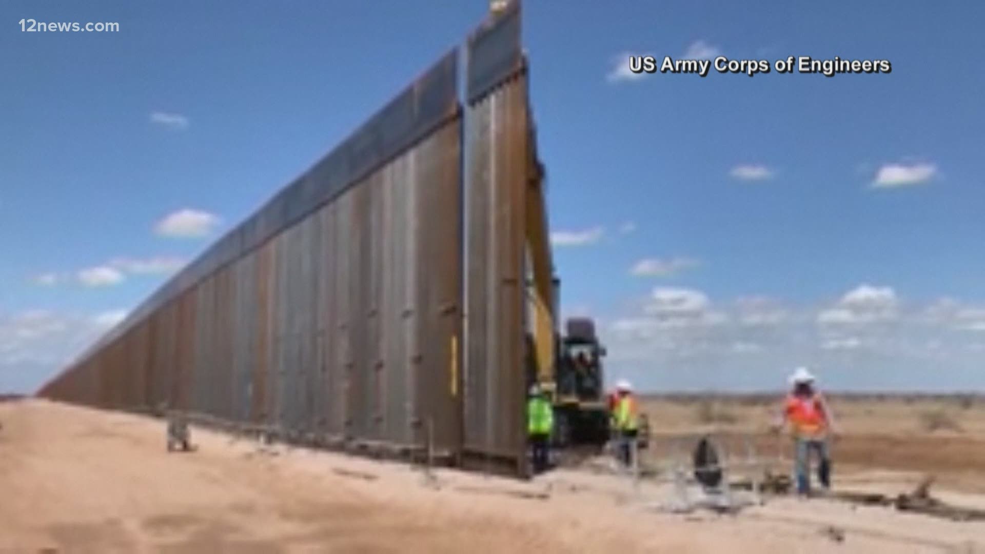 A ceremony in Texas on Thursday commemorated 400 miles of new border wall constructed under President Trump. 12 News verifies if the claim is true.