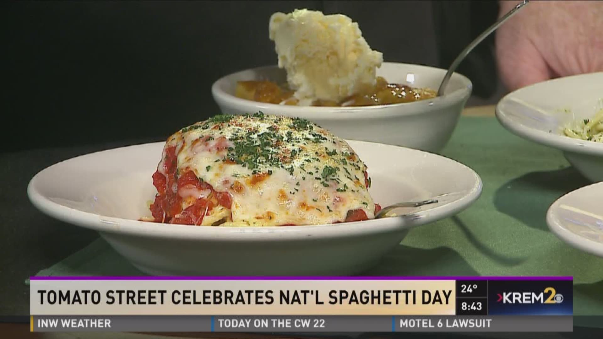 Tomato Street celebrates National Spaghetti Day (1-4-18)