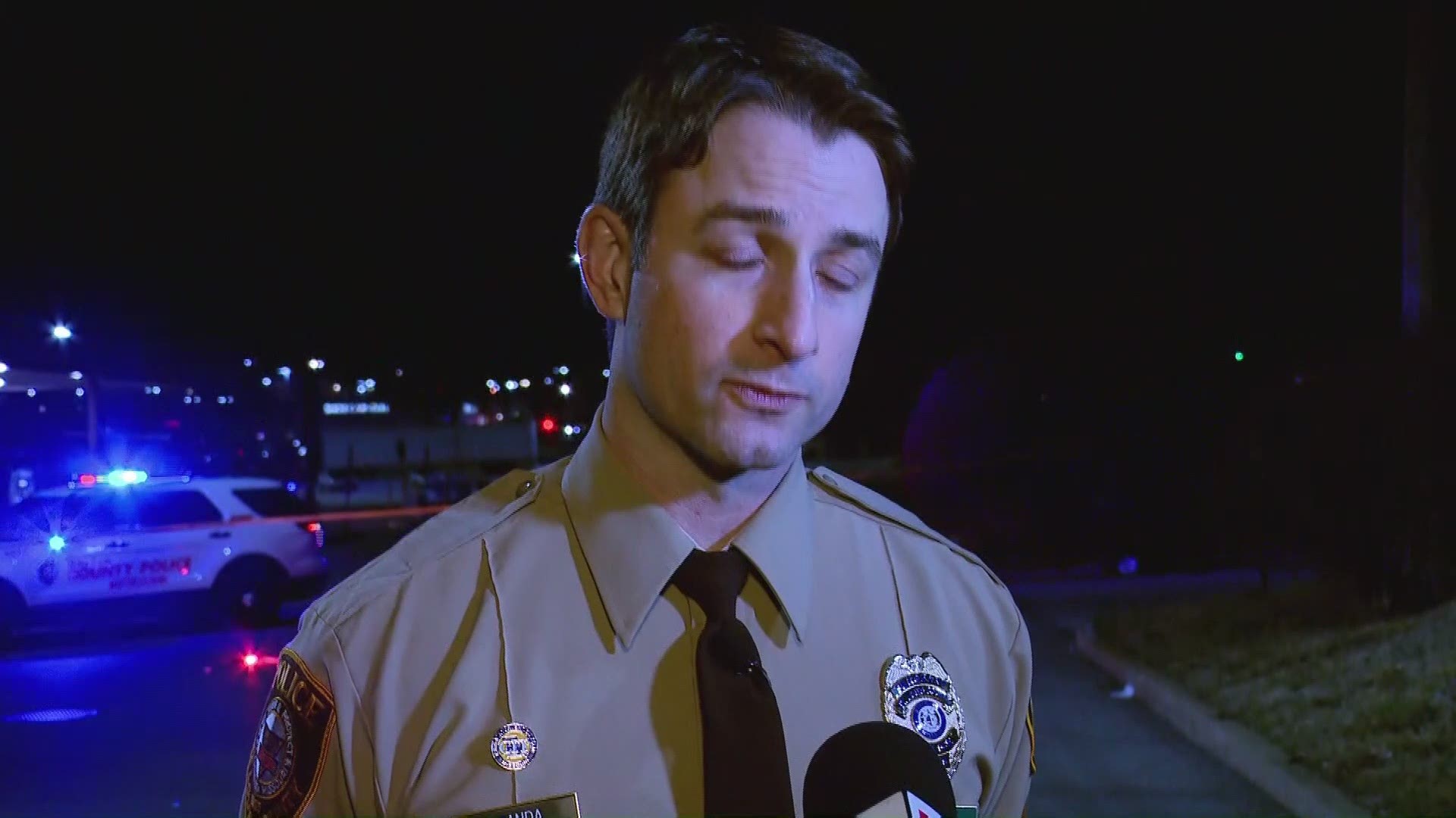 St. Louis County Police Department Spokesman Ben Granda provides an update on the off-duty officer shot at a Ferguson Walmart.