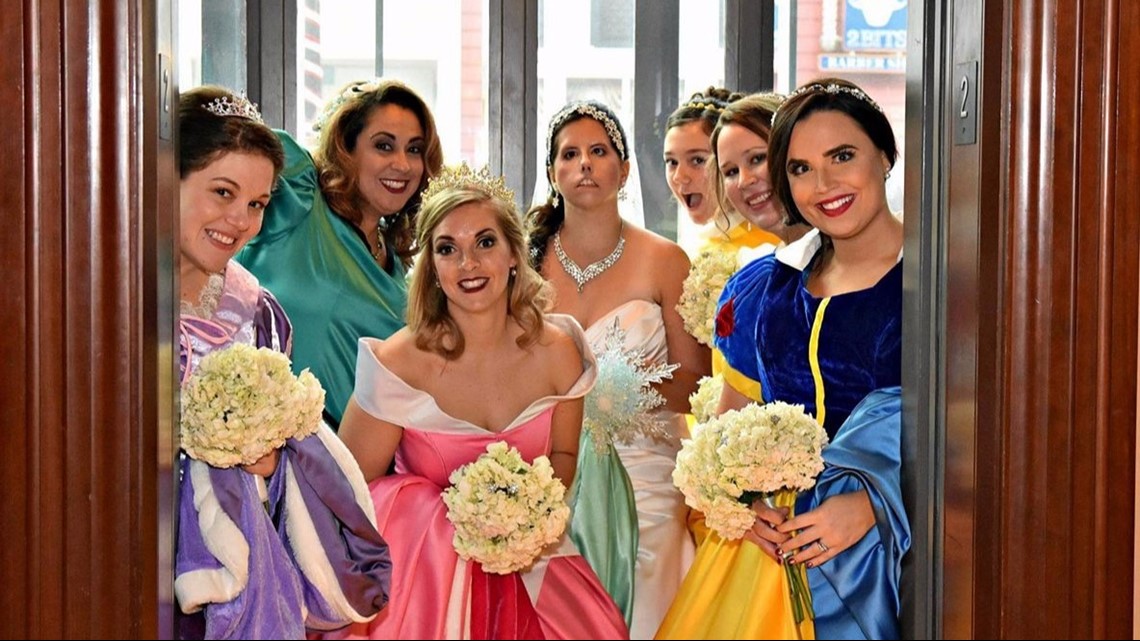 Disney wedding bridesmaid dresses best sale