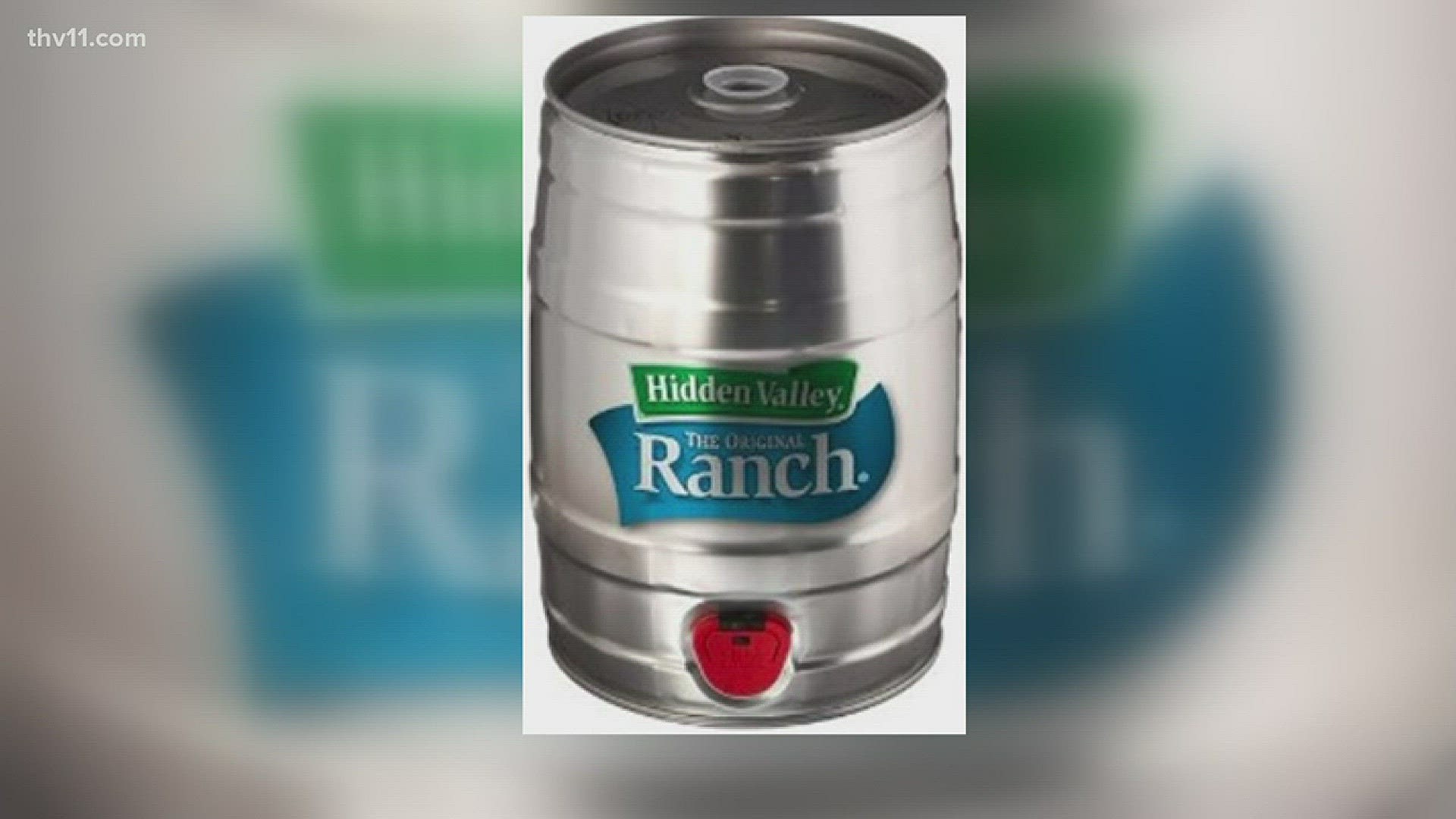 Love ranch? Hidden Valley offers kegs for the holidays!