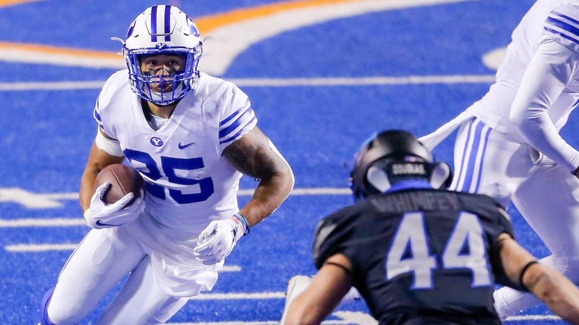 Boise State coach Bryan Harsin and players discuss the