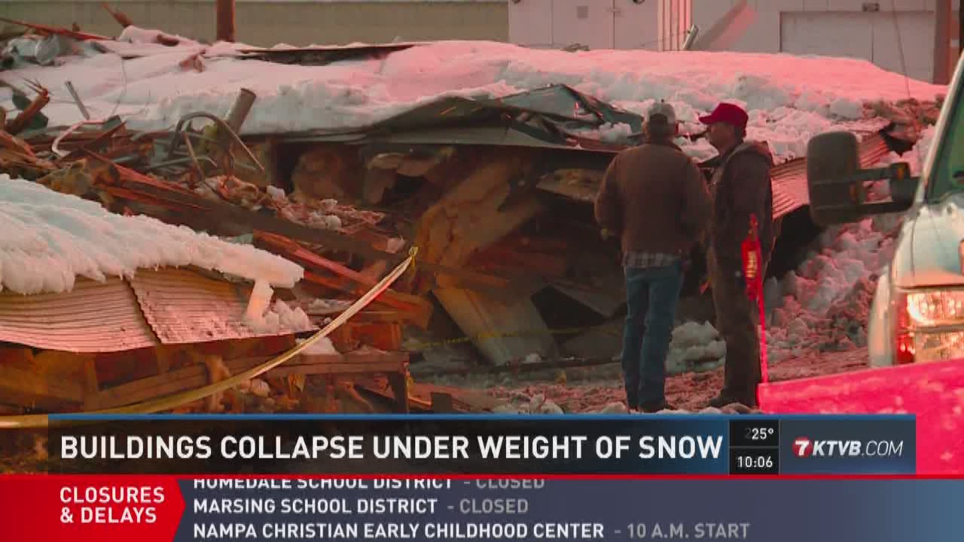 Ontario buildings continue to collapse under weight of snow | khou.com