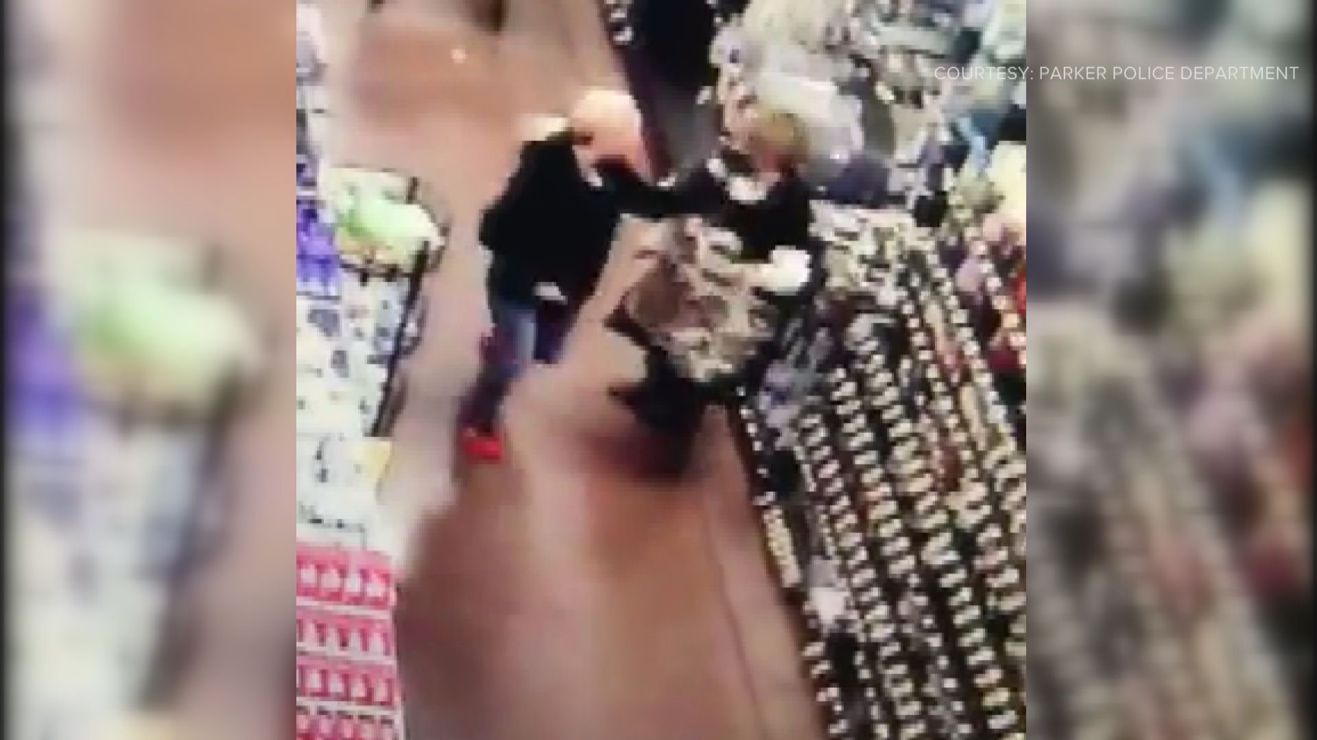 The Park Police Department is working to identify a woman who was captured on video slapping a King Soopers employee who asked her to put on a mask.