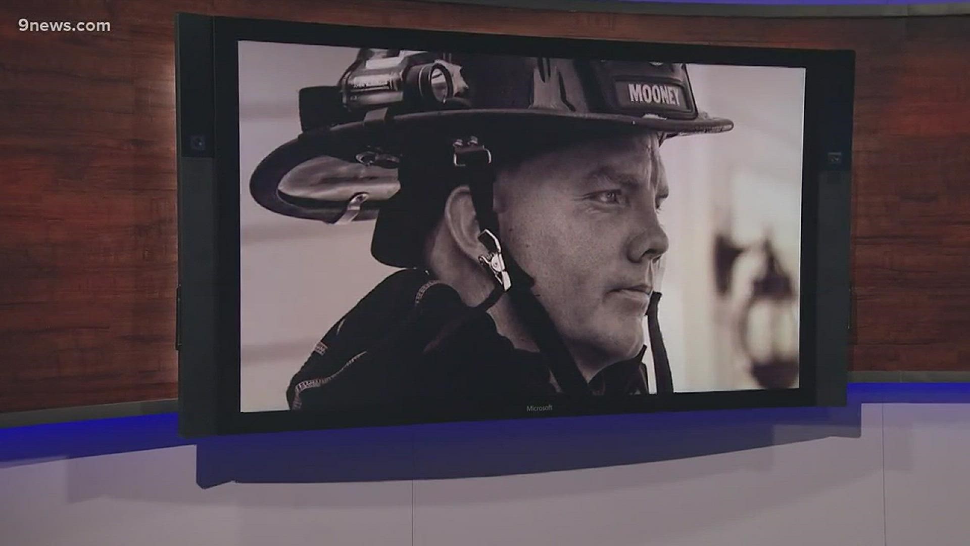 Cody Mooney was a father of four, with a fifth child on the way. A procession brought him from his fire station one last time to the church where he was remembered.
