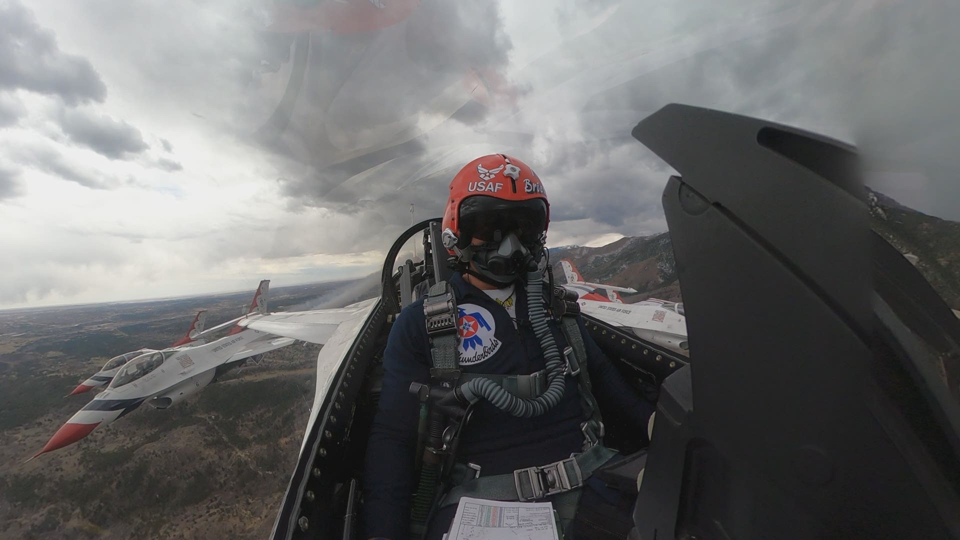 WATCH U.S. Air Force Thunderbirds fly over Colorado