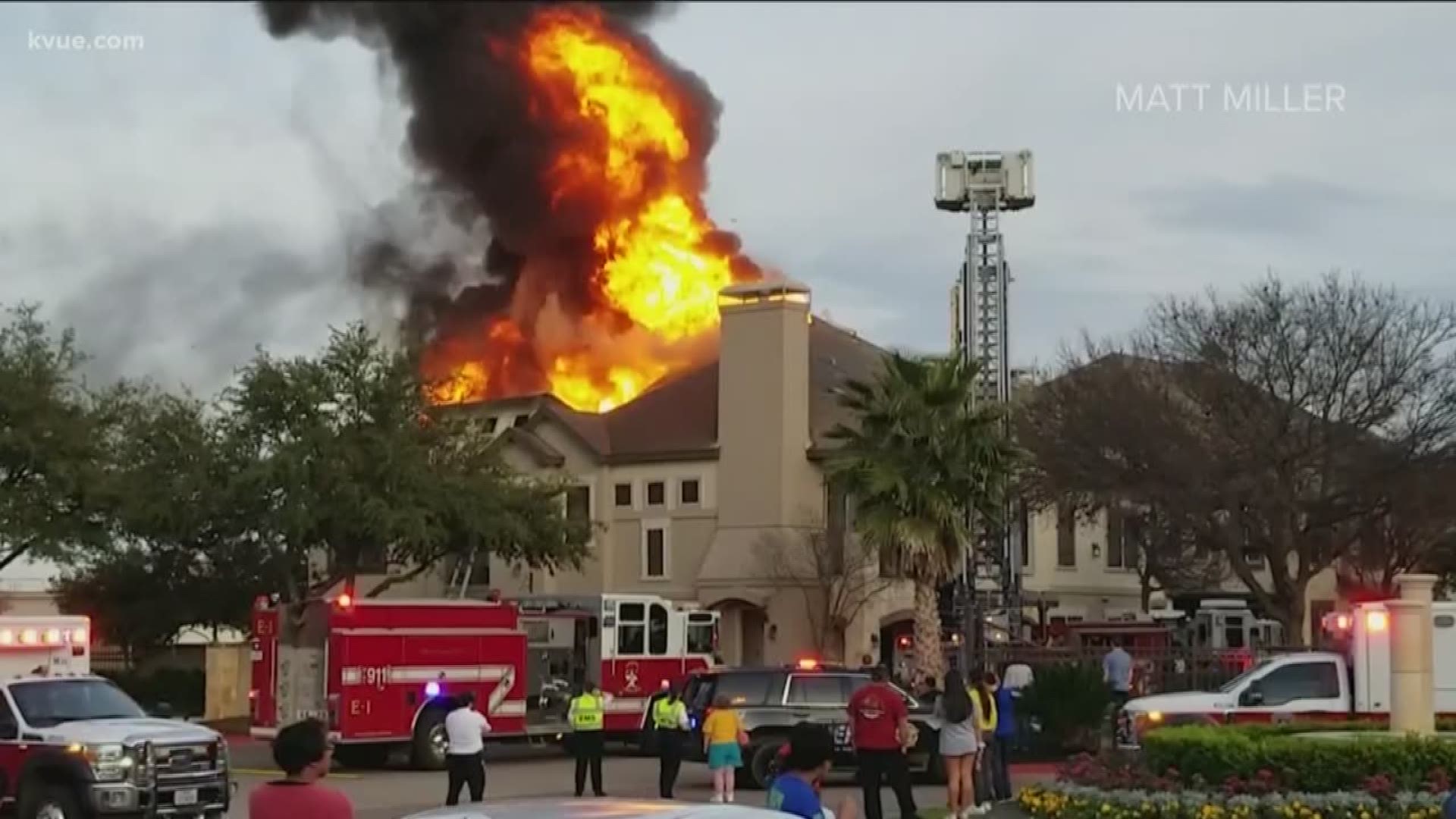 The fire destroyed a Round Rock apartment complex and displaced 22 people. But those people are frustrated with how property managers treated them after the fire.