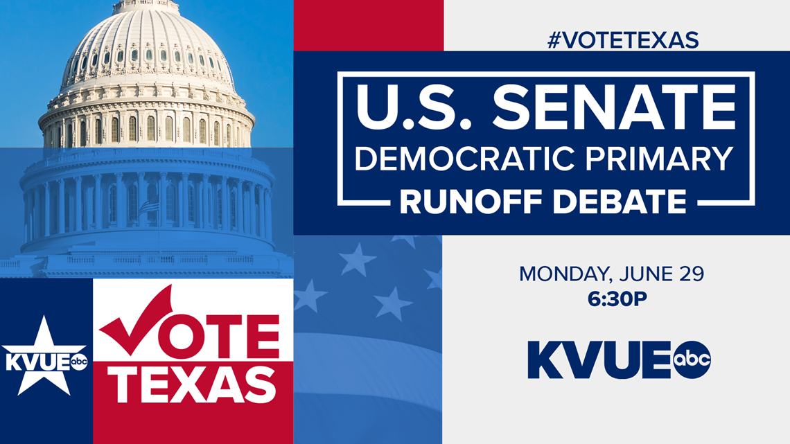 Texas Primary Runoff KVUE U.S. Senate Democratic Debate