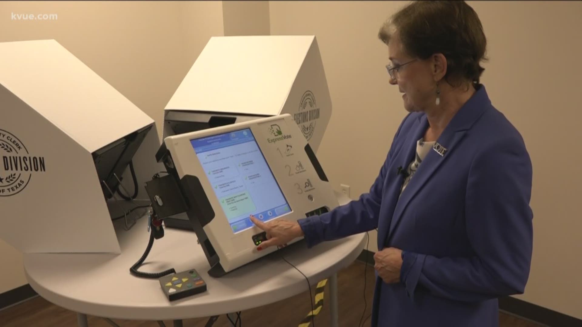 Travis County voters will have a different way to cast their ballots. New voting machines will be used this year.