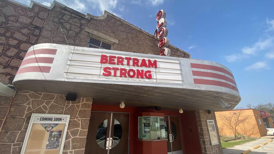 Bertram, Texas, businesses, buildings damaged in storm