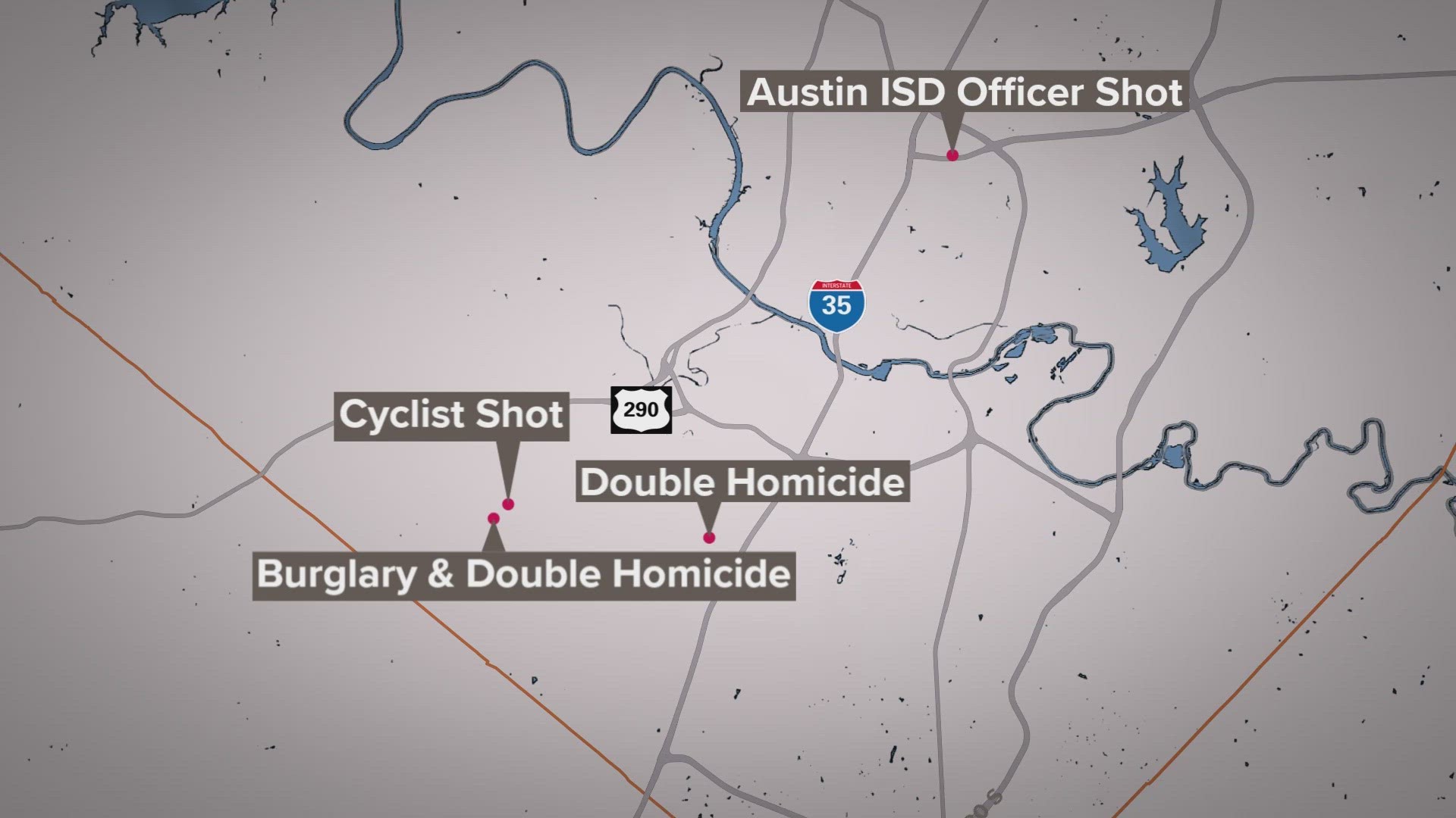 6 dead, 3 injured in shooting spree in Austin, San Antonio, Texas ...
