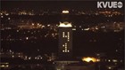 UT Tower lights up with No. 41 Wednesday in honor of President George H. W. Bush