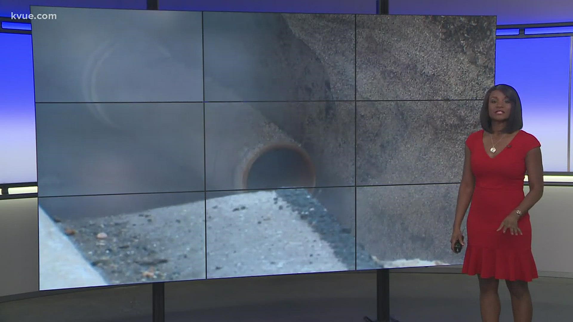 10 homes in Williamson County have no water because of this giant sinkhole.