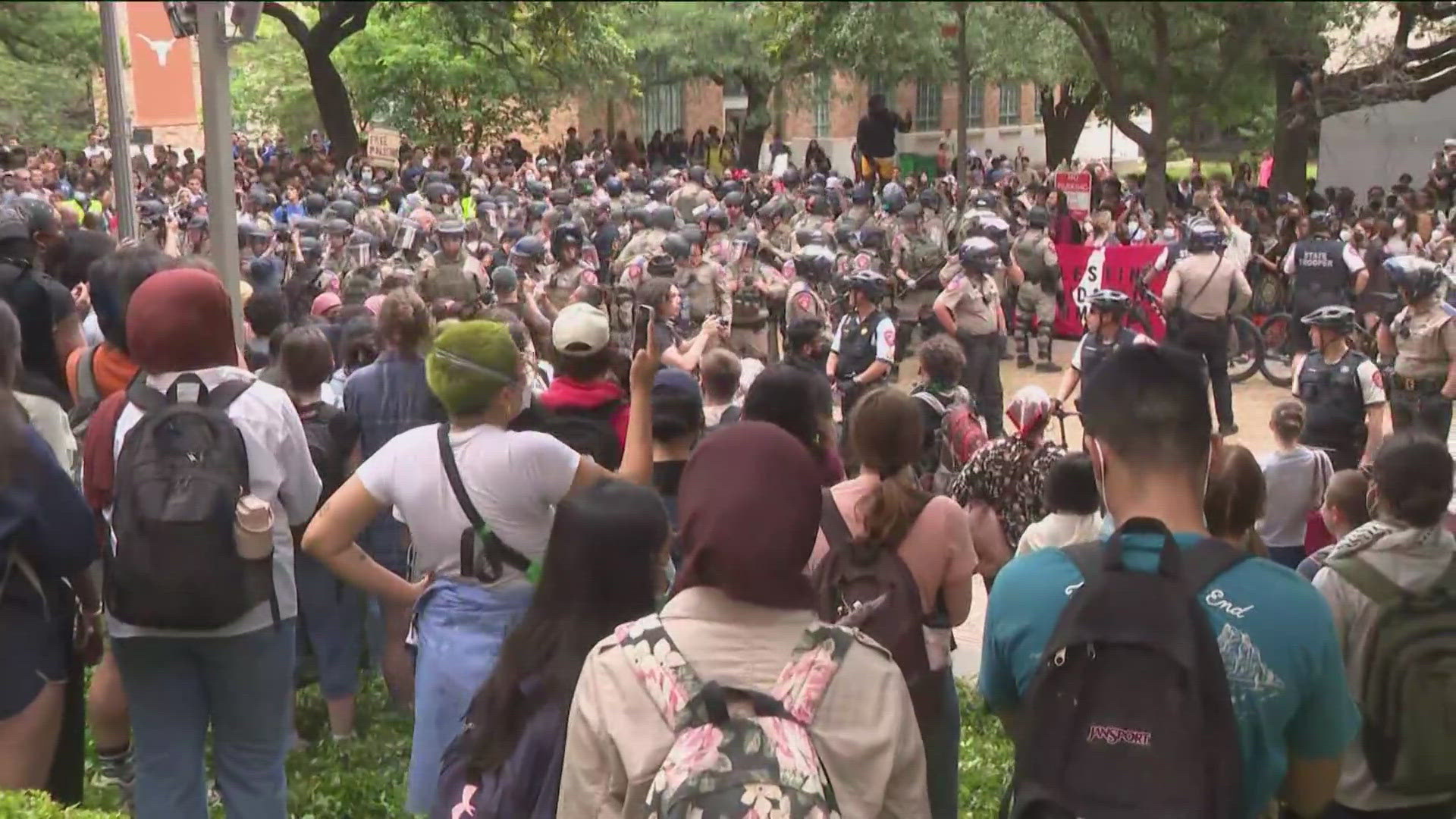 Arrests made at University of Texas Austin during protests | khou.com