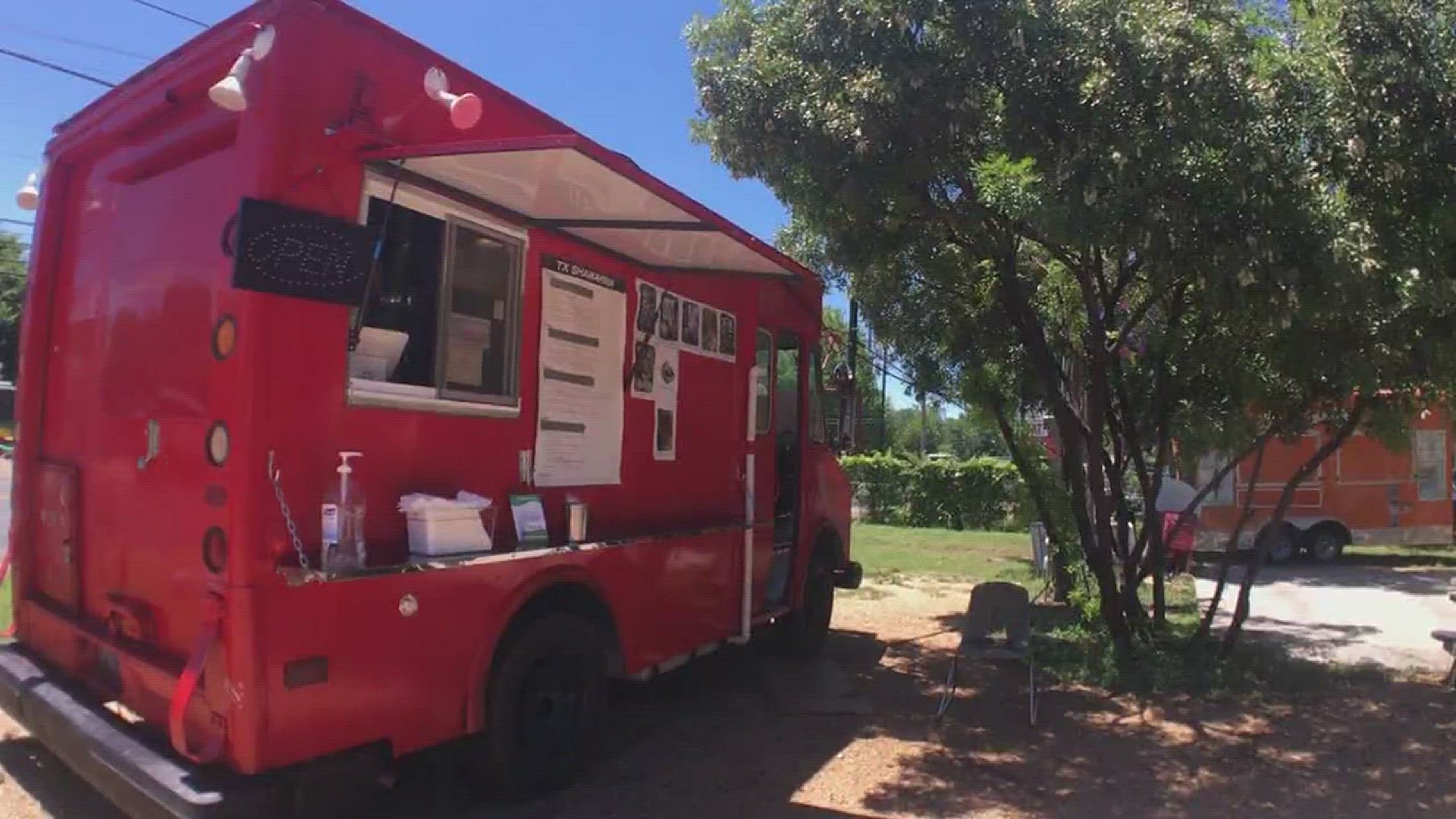 In groups, at food parks or by themselves --- food trucks are everywhere in Austin.