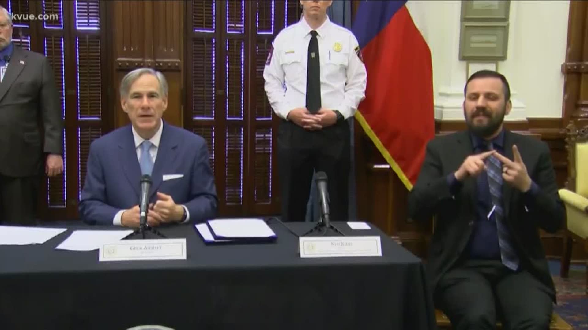 Abbott said part of the reason is the size of Texas.
