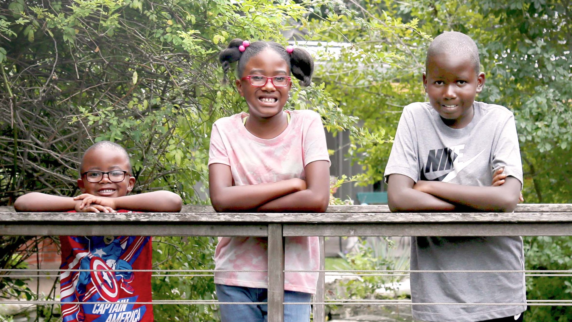 Imani, Zoey and Kylon share an unbreakable bond and it shows when they are together, whether they are completing obstacle courses or playing games.