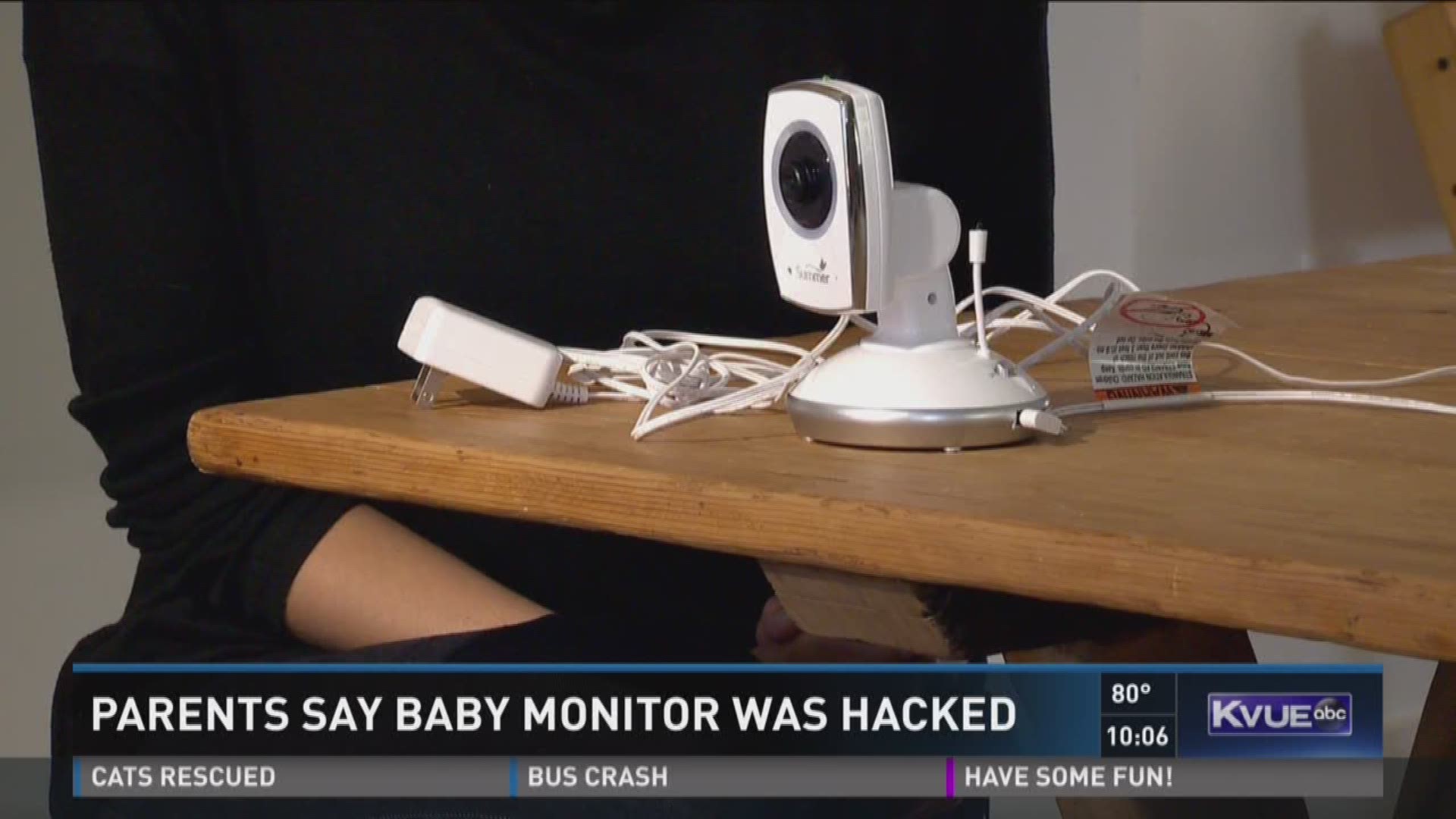 Parents say baby monitor was hacked