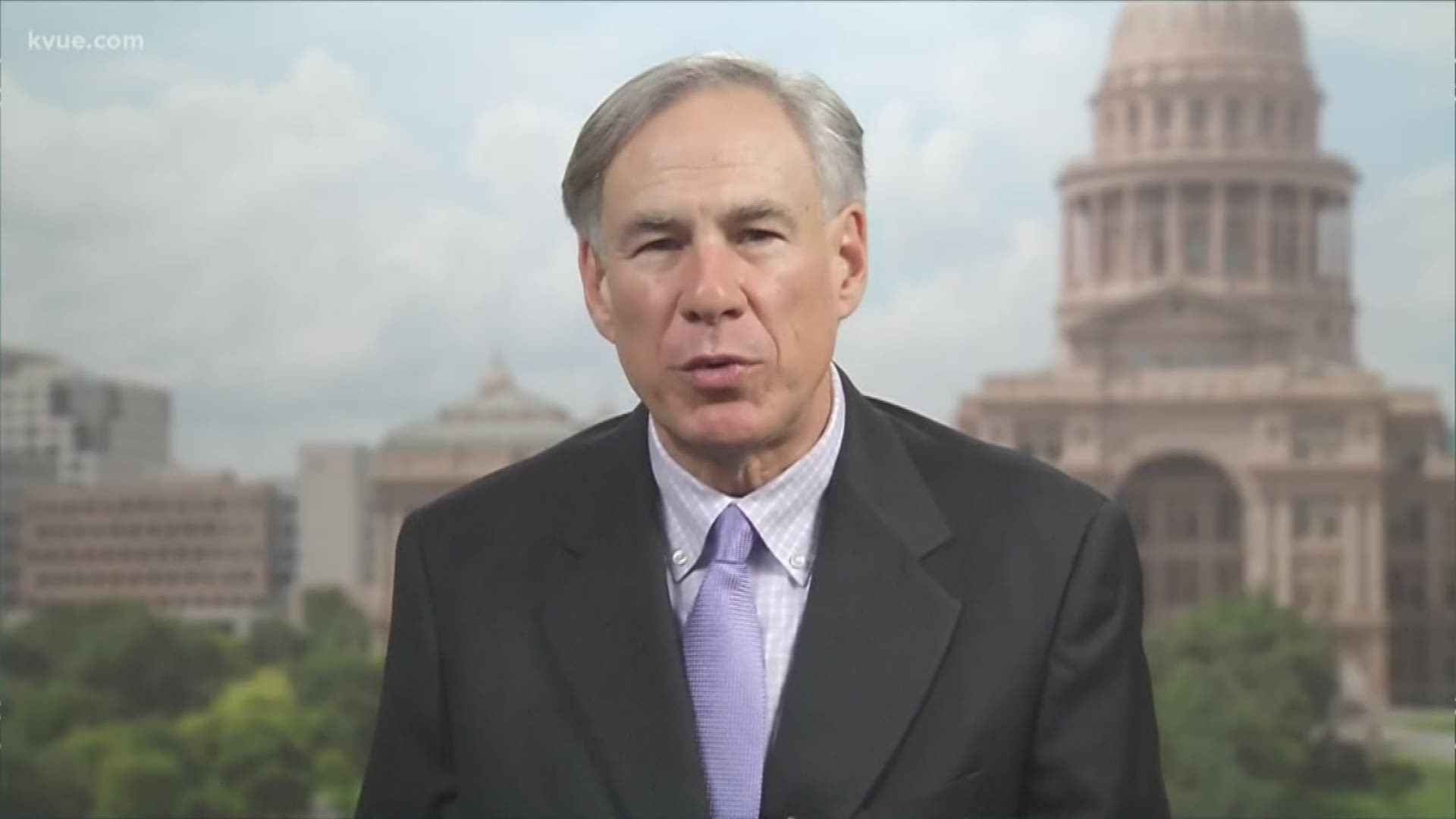 Gov. Greg Abbott joins us live to answer your questions about the state's response to the coronavirus.