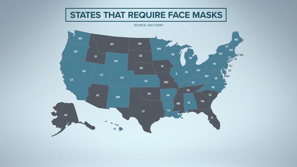 Texas to join 15 US states without statewide mask mandates | khou.com