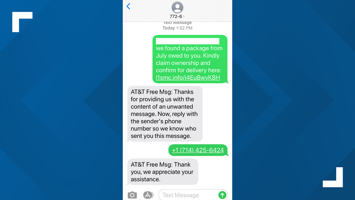 Texas sheriff warns about package delivery text scam | khou.com