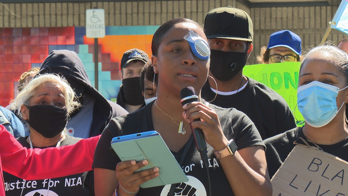 Rubber bullet injuries include Calif. woman who lost eye