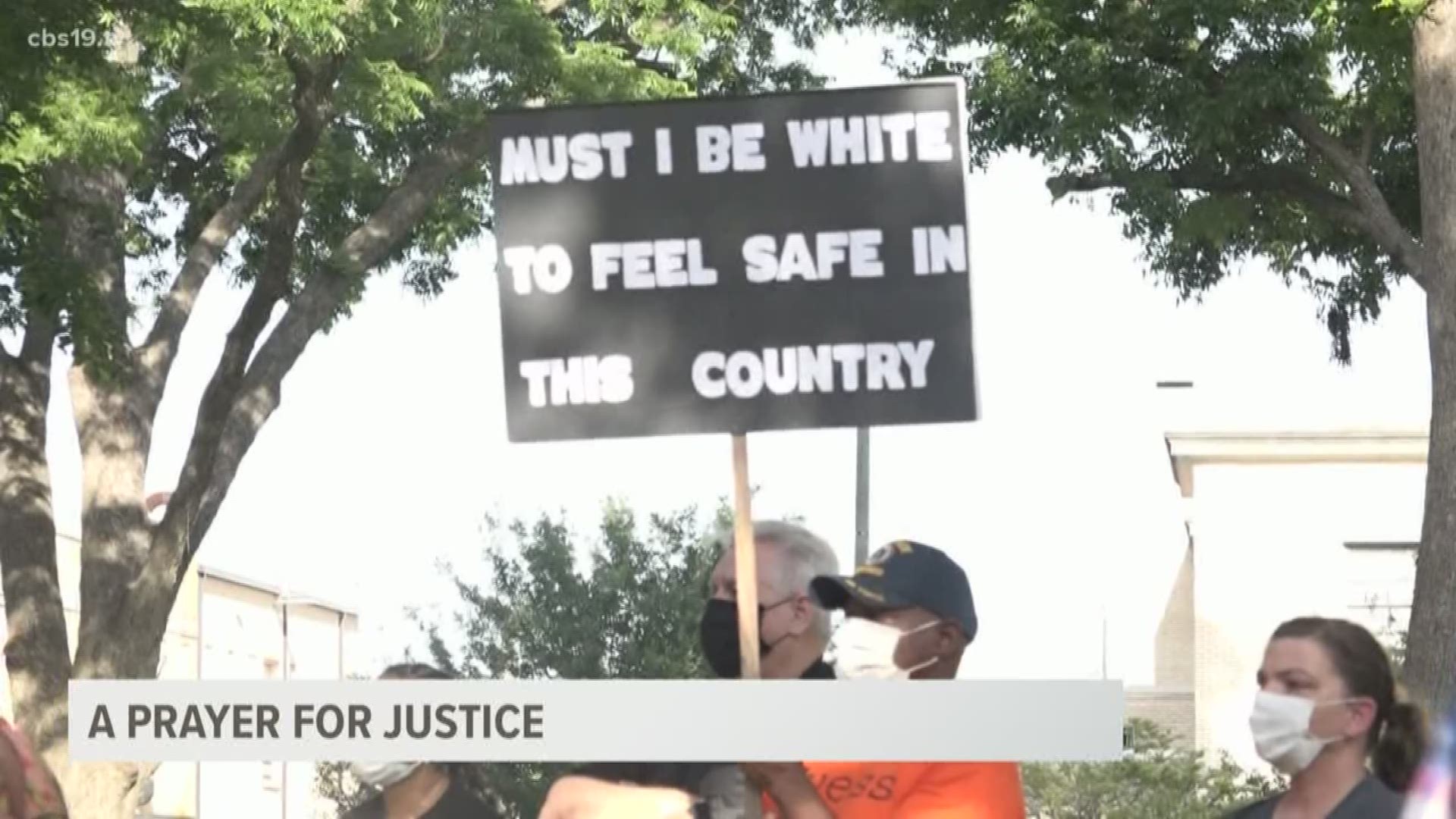 East Texans gathered in Longview to express their anger and pain over the death of George Floyd.