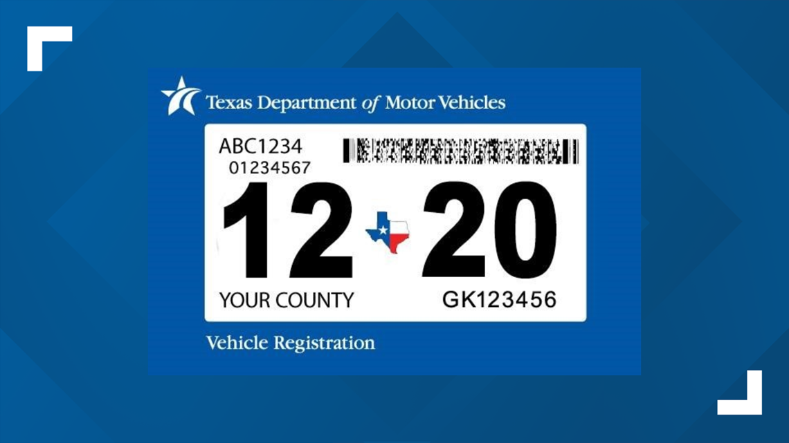 Texas Registration Sticker 2024 Lynn Sondra