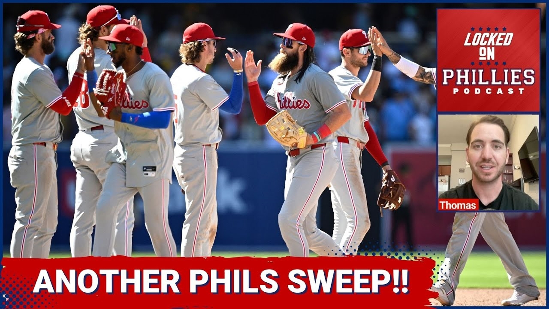 In today's episode, Connor reacts to the weekend sweep the Philadelphia Phillies earned over the San Diego Padres!