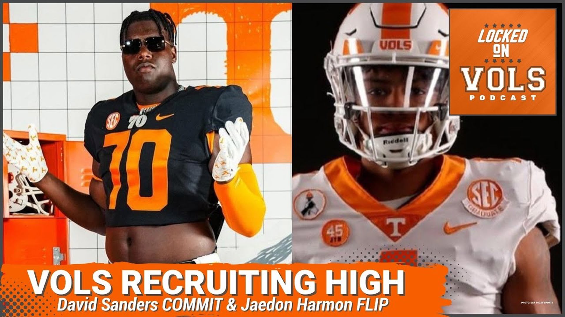 Tennessee Football Recruiting: David Sanders Commits to Vols. Jaedon Harmon  FLIPS from Alabama