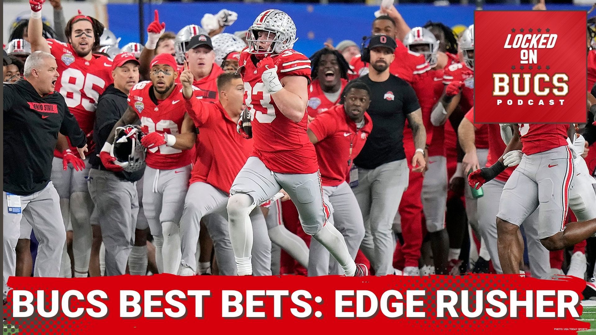 The NFL Draft has a lot of positions that are deep in talent - and edge rusher is one of them. Going through my top fits for the Bucs at edge across the entire draft