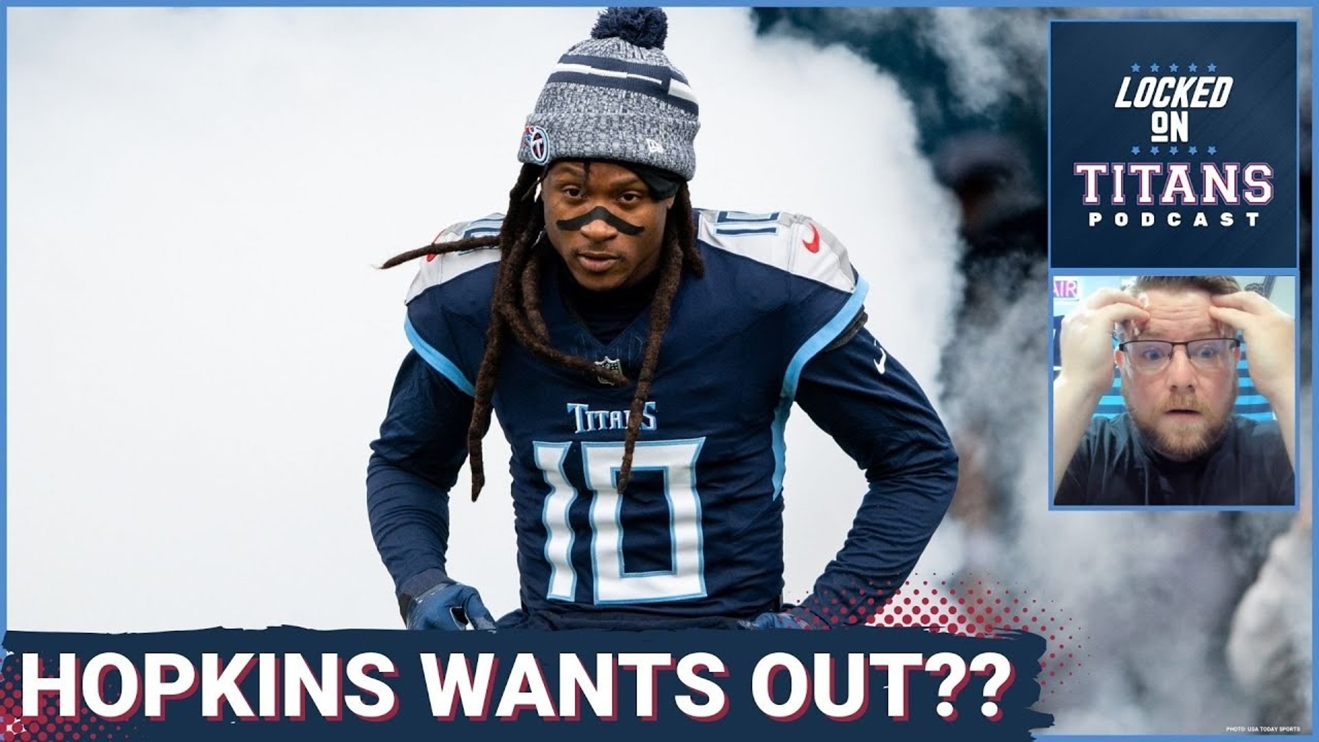 The Tennessee Titans start mandatory mini-camps this week, but some are still trying to drum up rumors about DeAndre Hopkins not being happy in Tennessee.