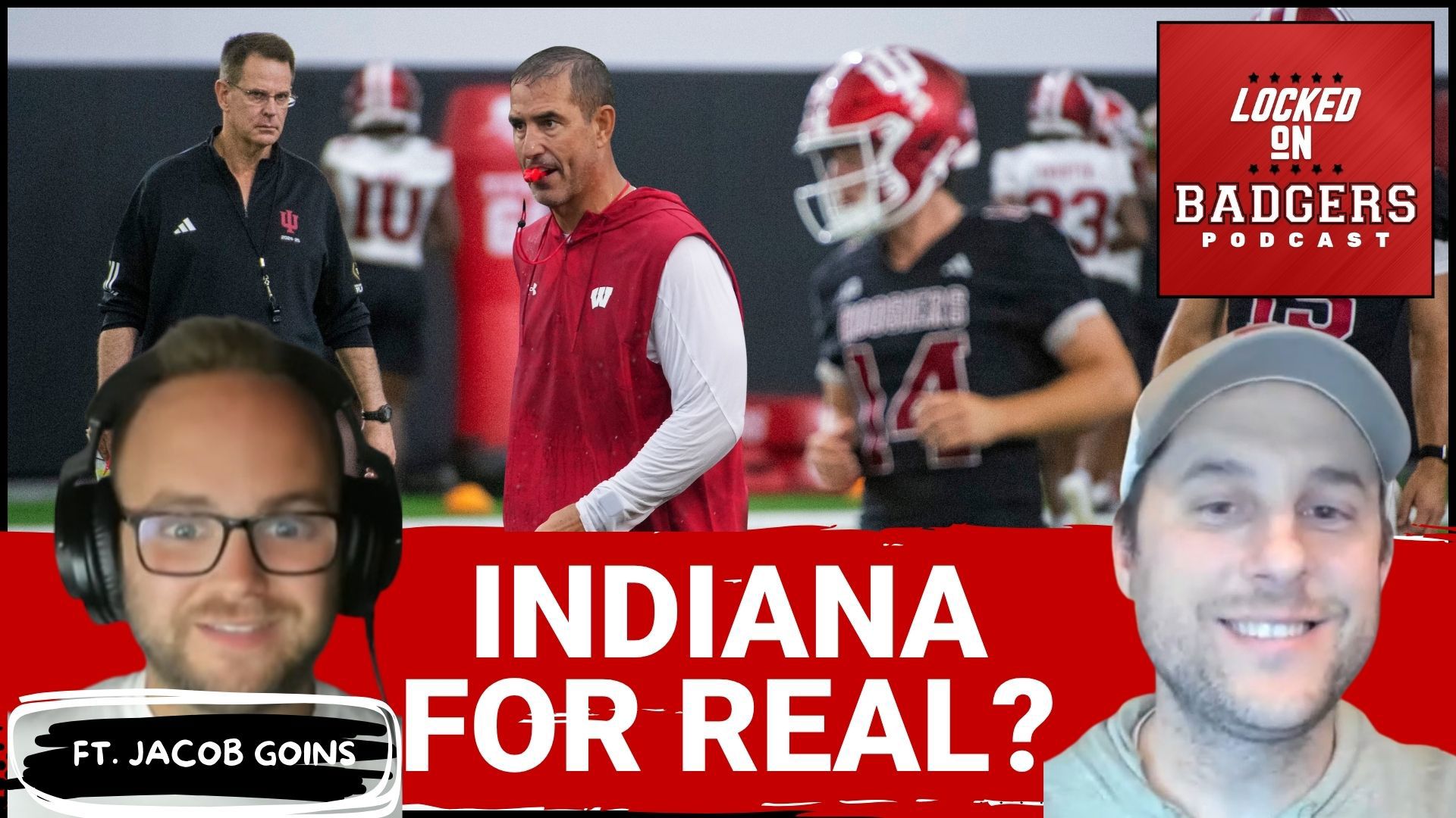 WHO IS FOR REAL? Indiana Hoosiers and Wisconsin Badgers LOCKED ON CROSSOVER!