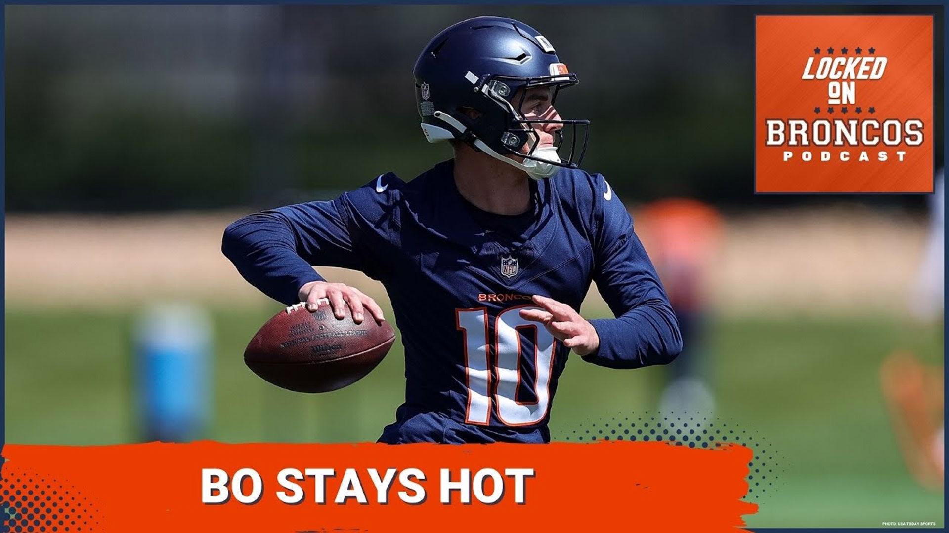 Denver Broncos rookie quarterback Bo Nix continues to stack days, with another strong performance on Friday running with the first-team offense.