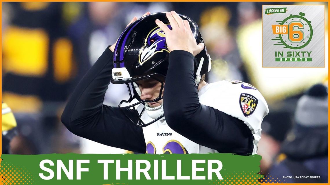 Steelers WIN AFC NORTH With Wild Finish Against Ravens | The Big 6 in ...