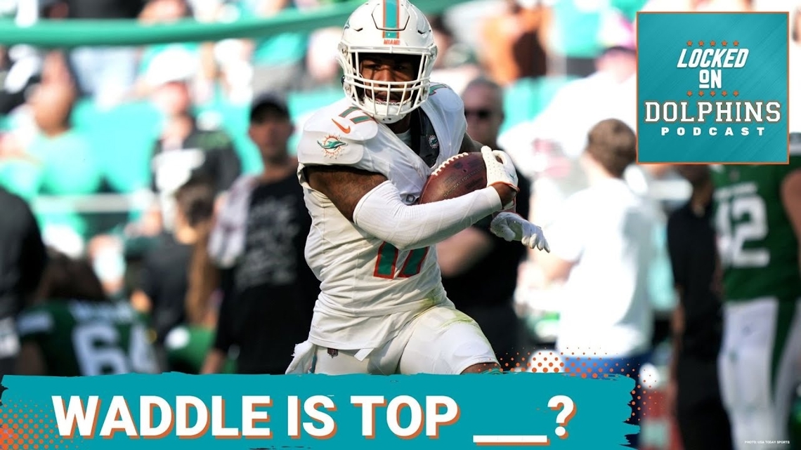 Miami Dolphins' Jaylen Waddle Is A Top __ WR In The NFL?