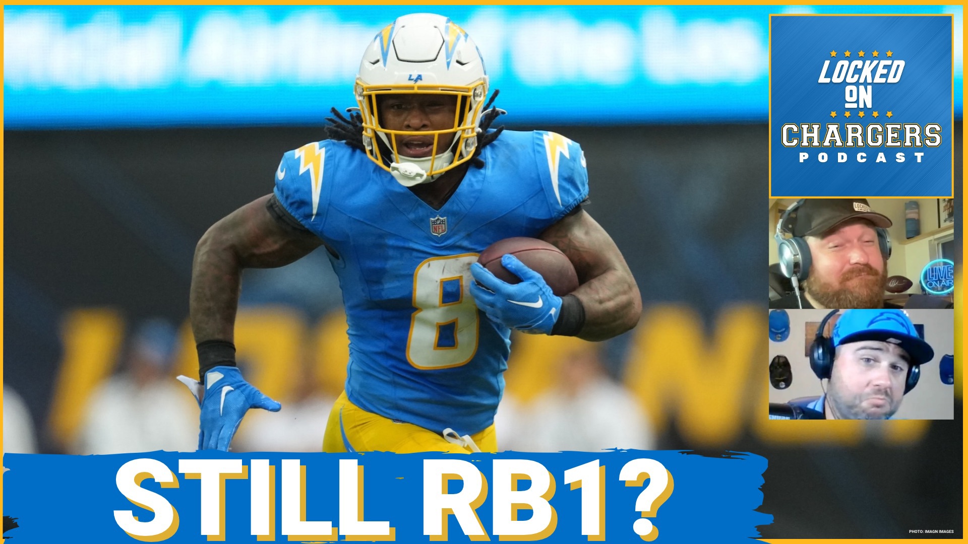 Rotated Stick RB CONTROVERSY: Will Chargers UNLEASH Omsrion Hampton or Stick With ...