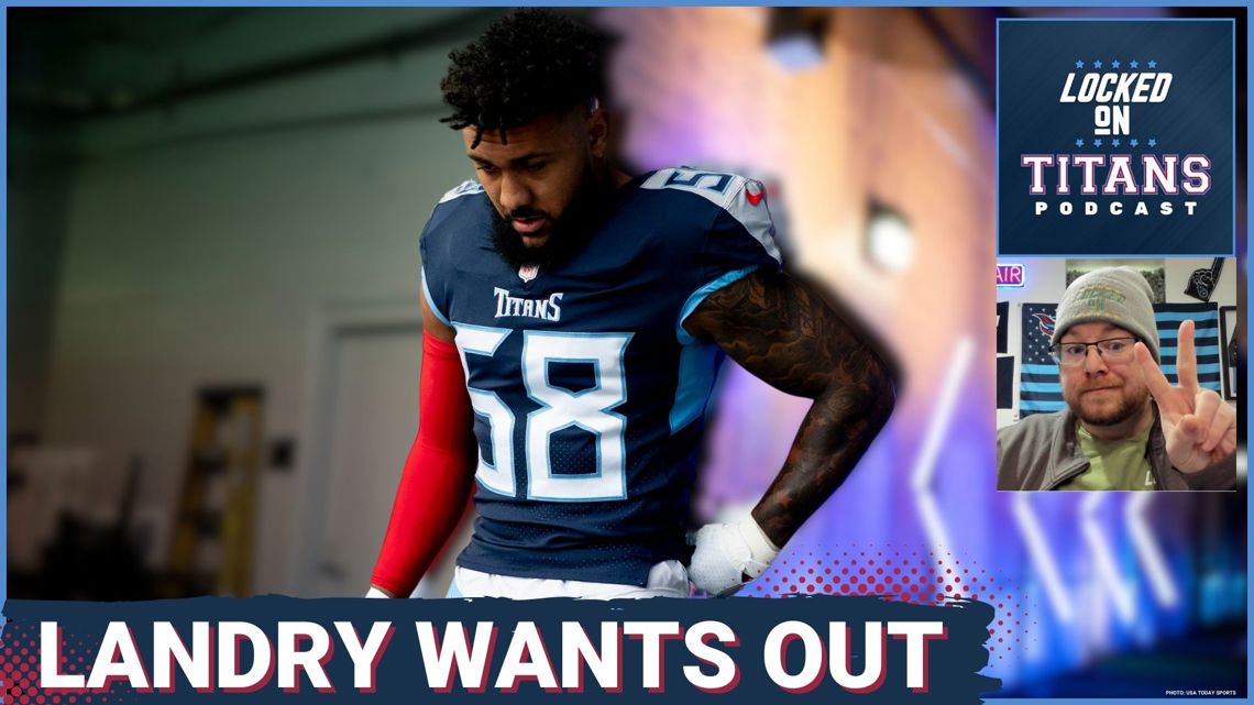 Tennessee Titans Harold Landry WANTS TRADED, Matthew Stafford Domino &  Abdul Carter Wants Titans