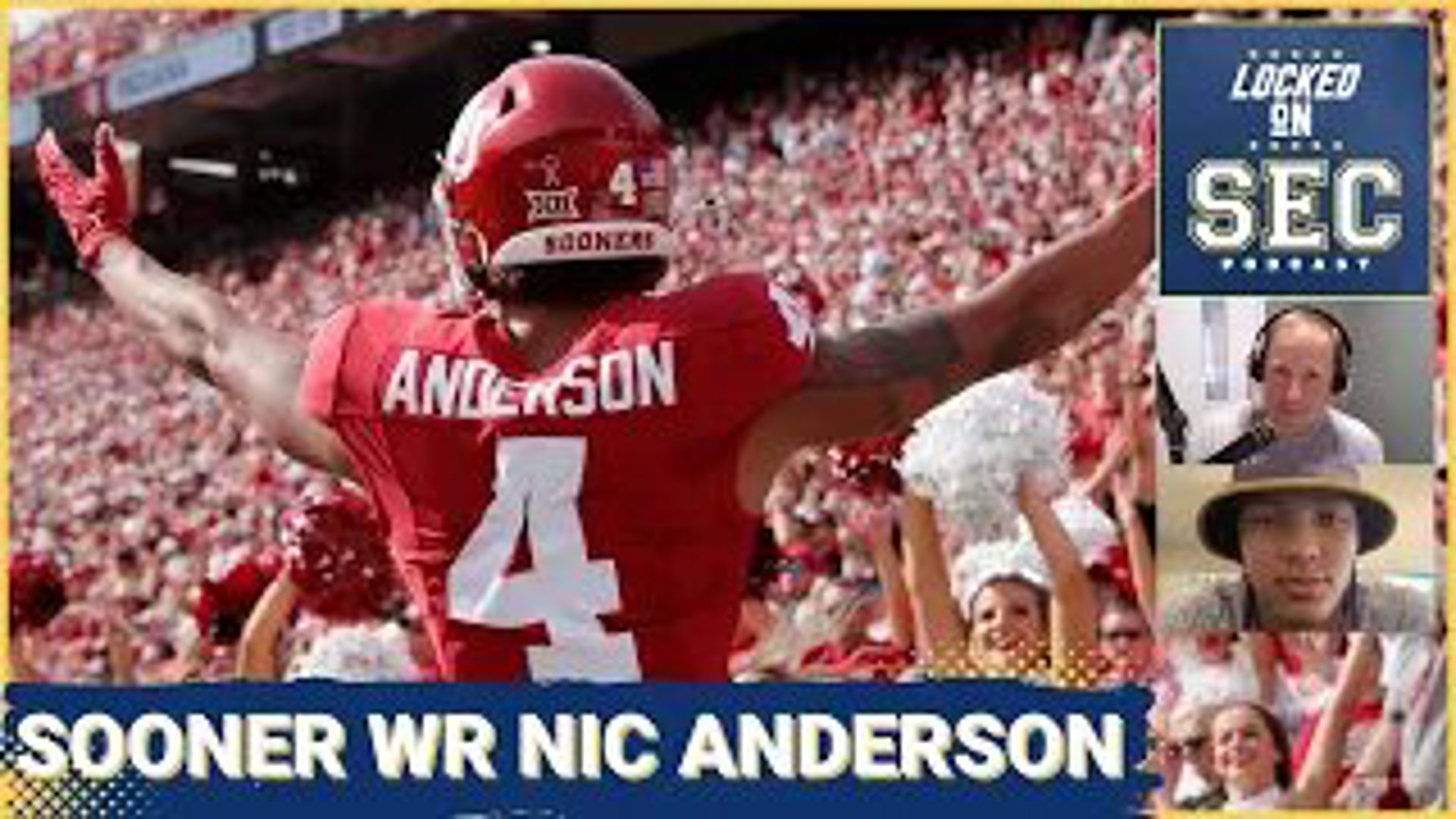 On today's show, we catch up with Oklahoma Sooners WR Nic Anderson who is coming off of a breakout redshirt freshman season where he recorded 798 receiving yards.
