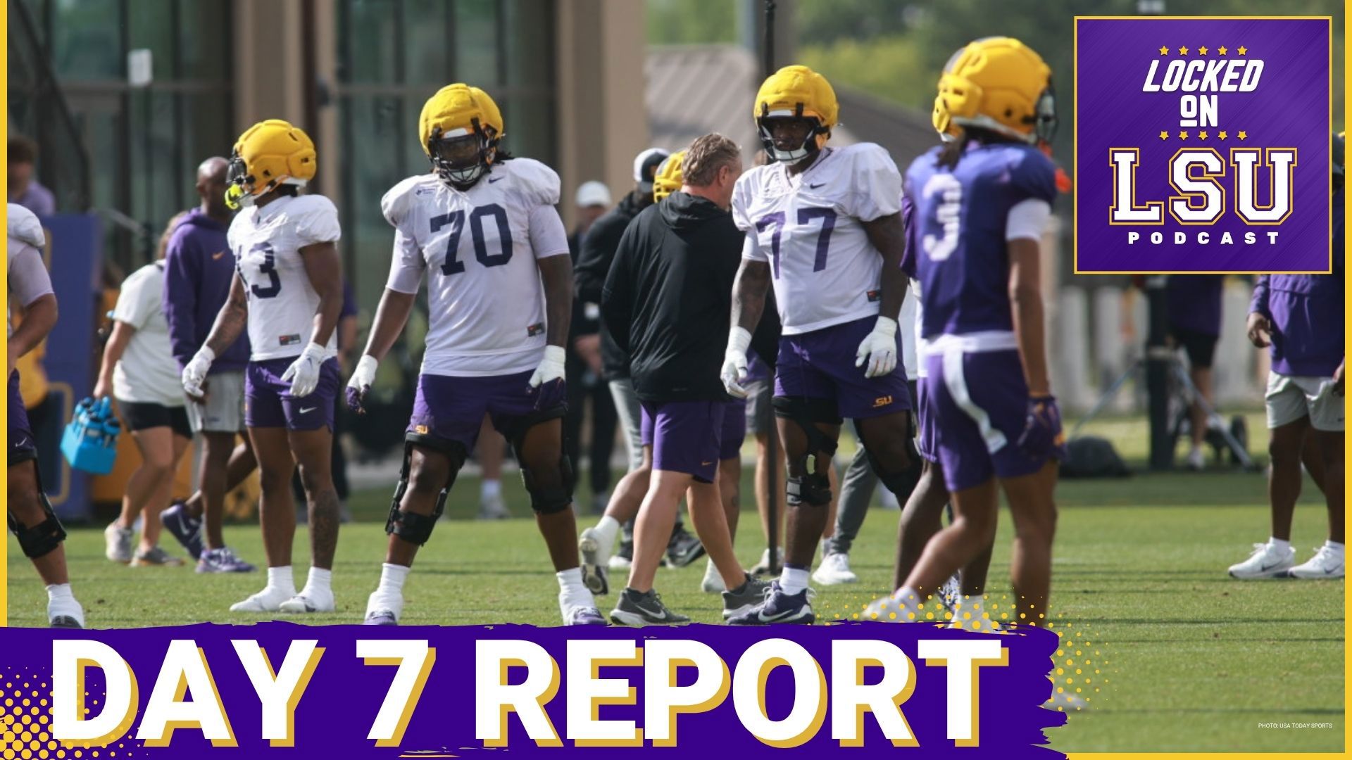 LSU Practice Intel: Line Changes, Key Absences & Freshman FLASH | khou.com
