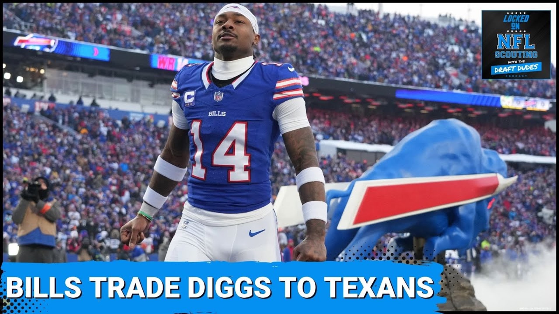 The Buffalo Bills and Houston Texans agreed to a trade that sends Stefon Diggs to Houston in exchange for a 2025 second-round draft selection.
