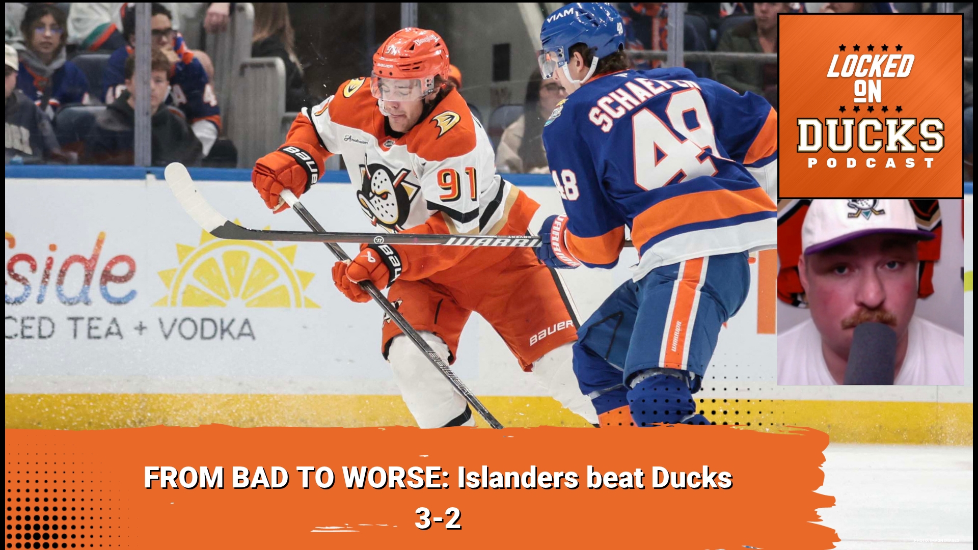 Video Title Examples FROM BAD TO WORSE: Islanders beat Ducks 3-2 | khou.com