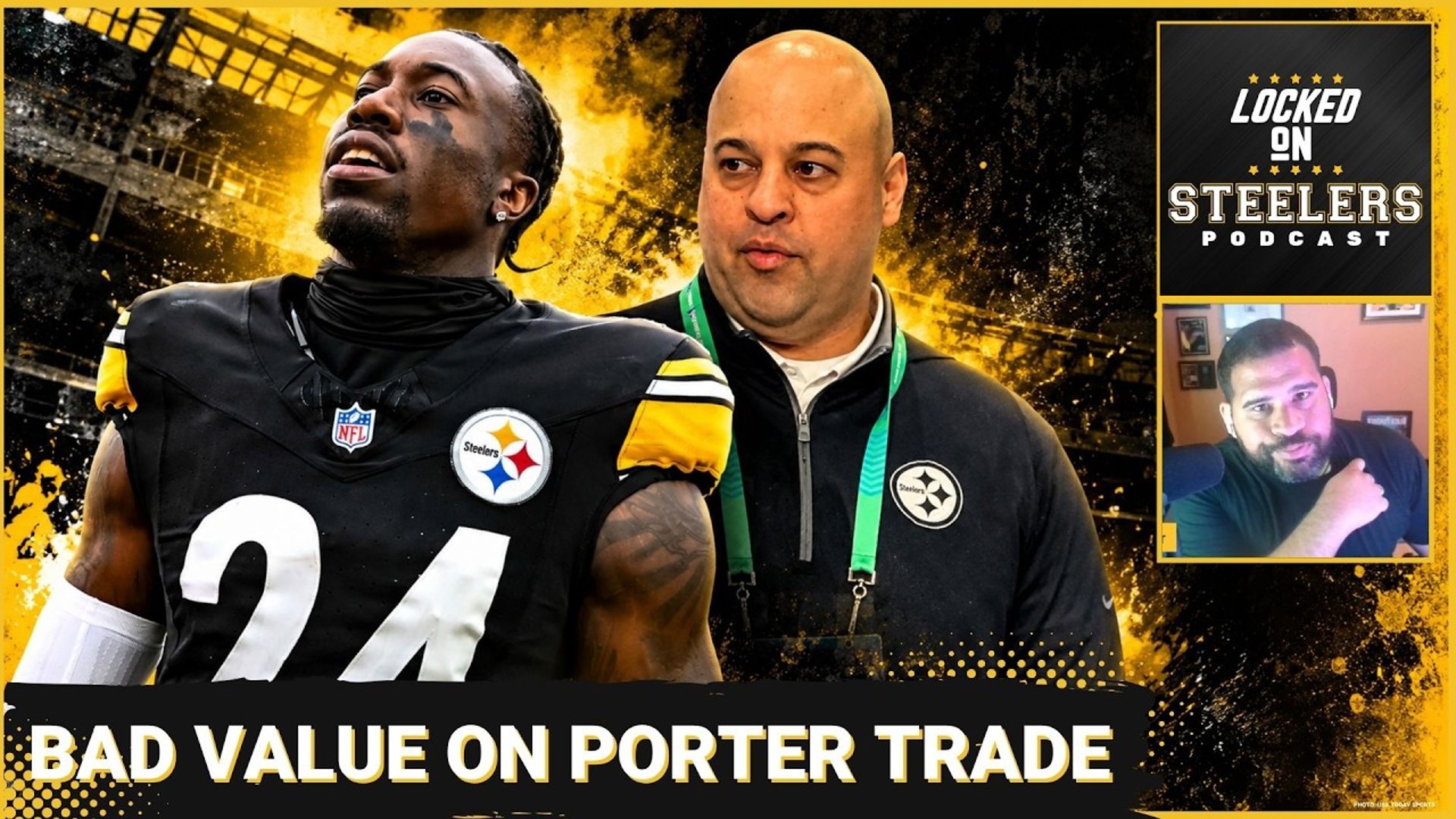 STEELERS TRADE JOEY PORTER JR. TO COWBOYS | Omar Khan Robbed, Misplayed ...