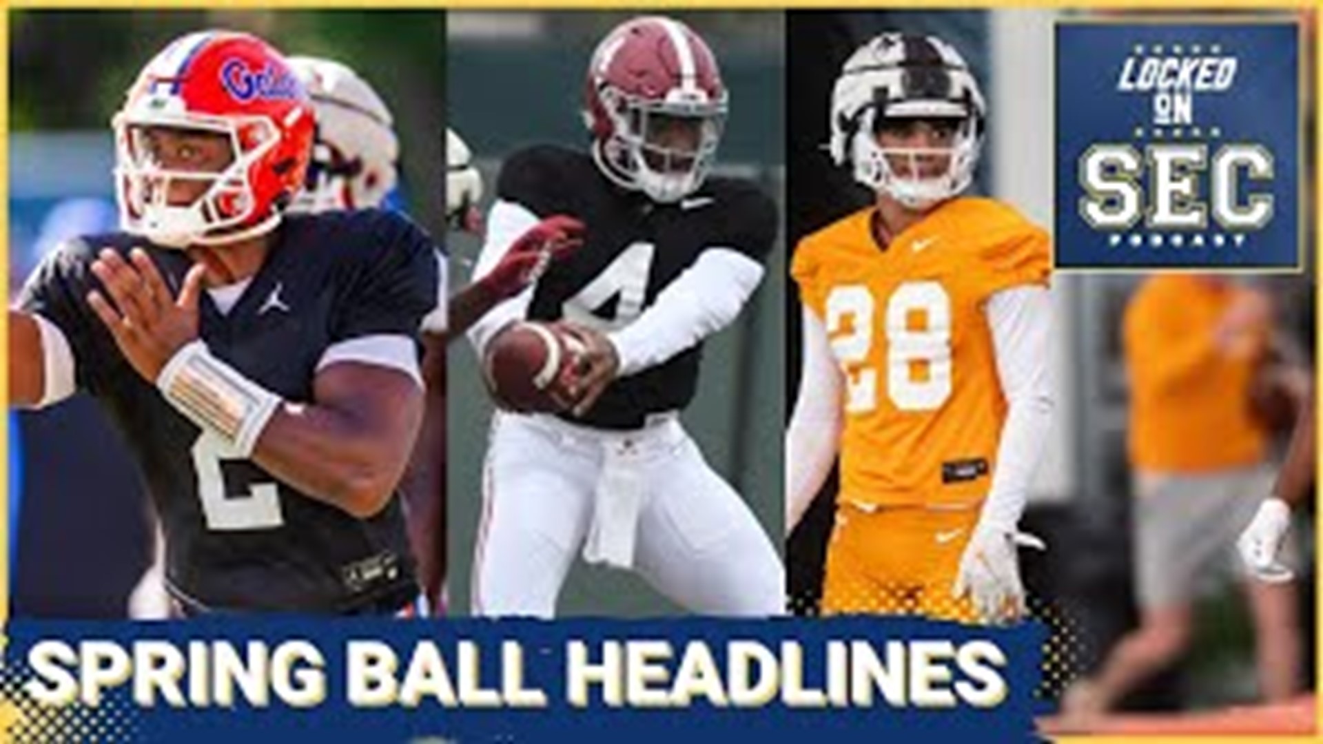 On today's show, we hit on some of the Spring Practice highlights from the past few days, including a few teams who held spring scrimmages over the weekend.