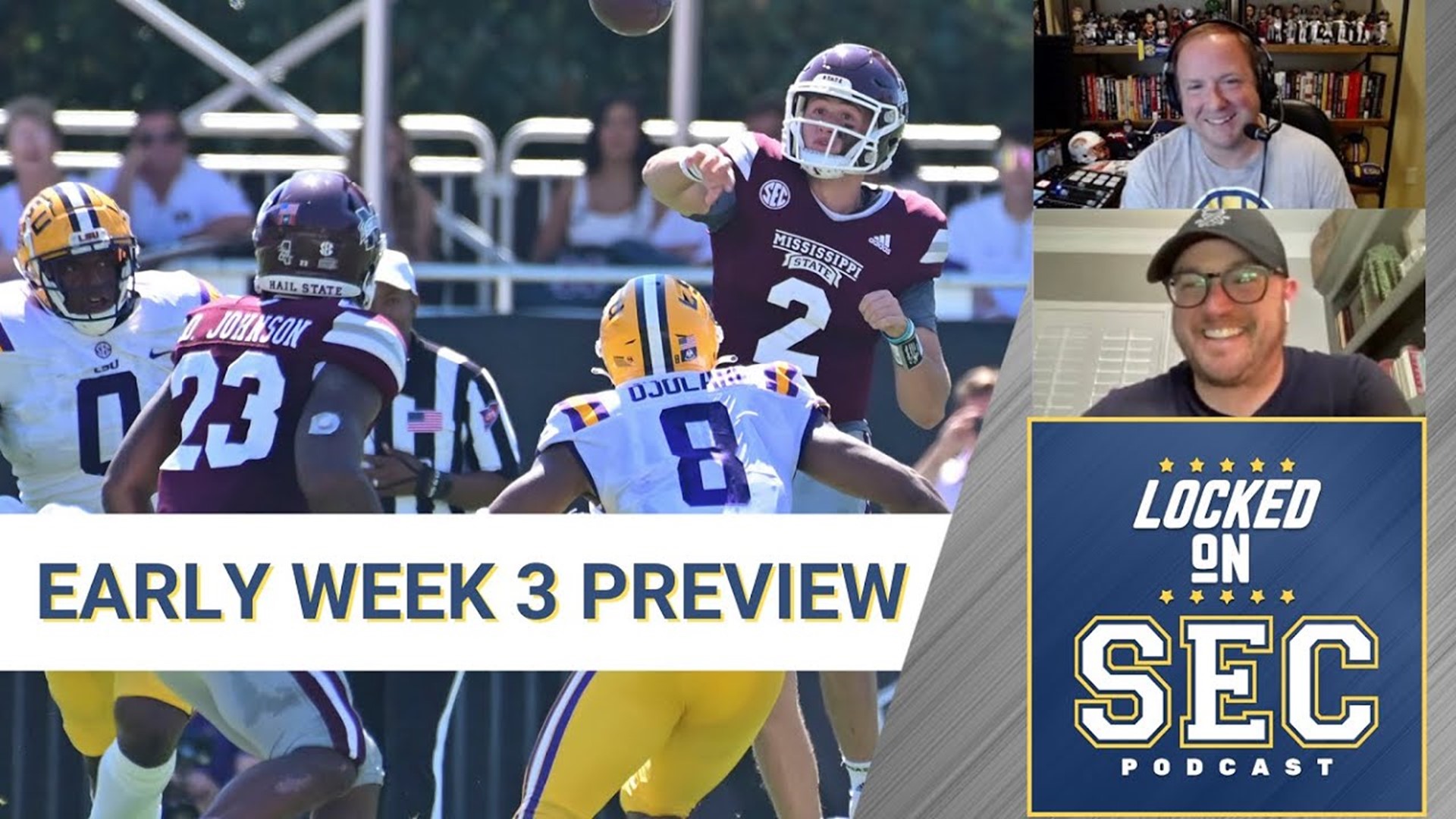 Overreaction to SEC Week 2 with Chris Marler, An Early Look at SEC Week 3 Games