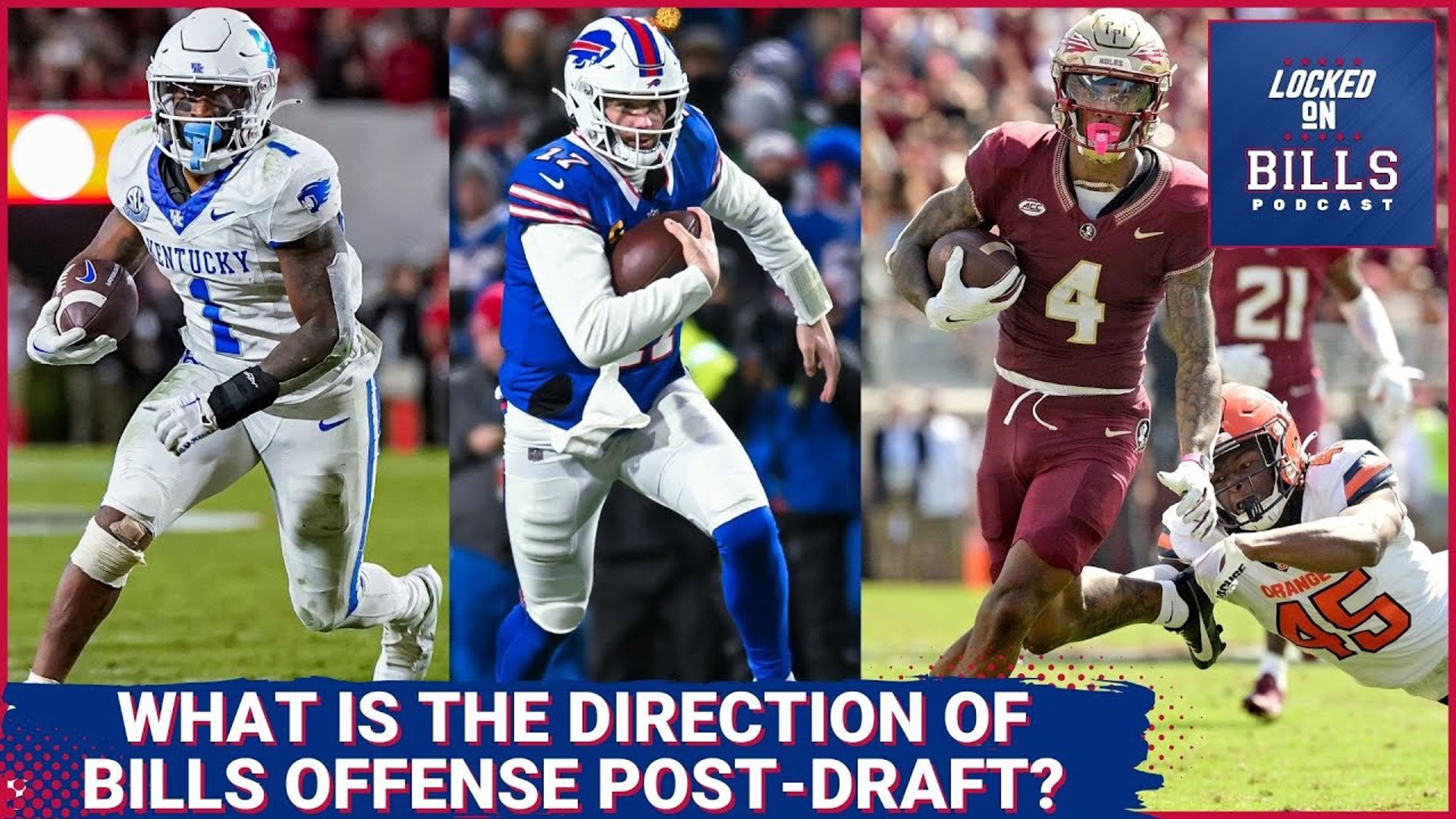 What Buffalo Bills 2024 NFL Draft picks tell us about the future of the offense around Josh Allen