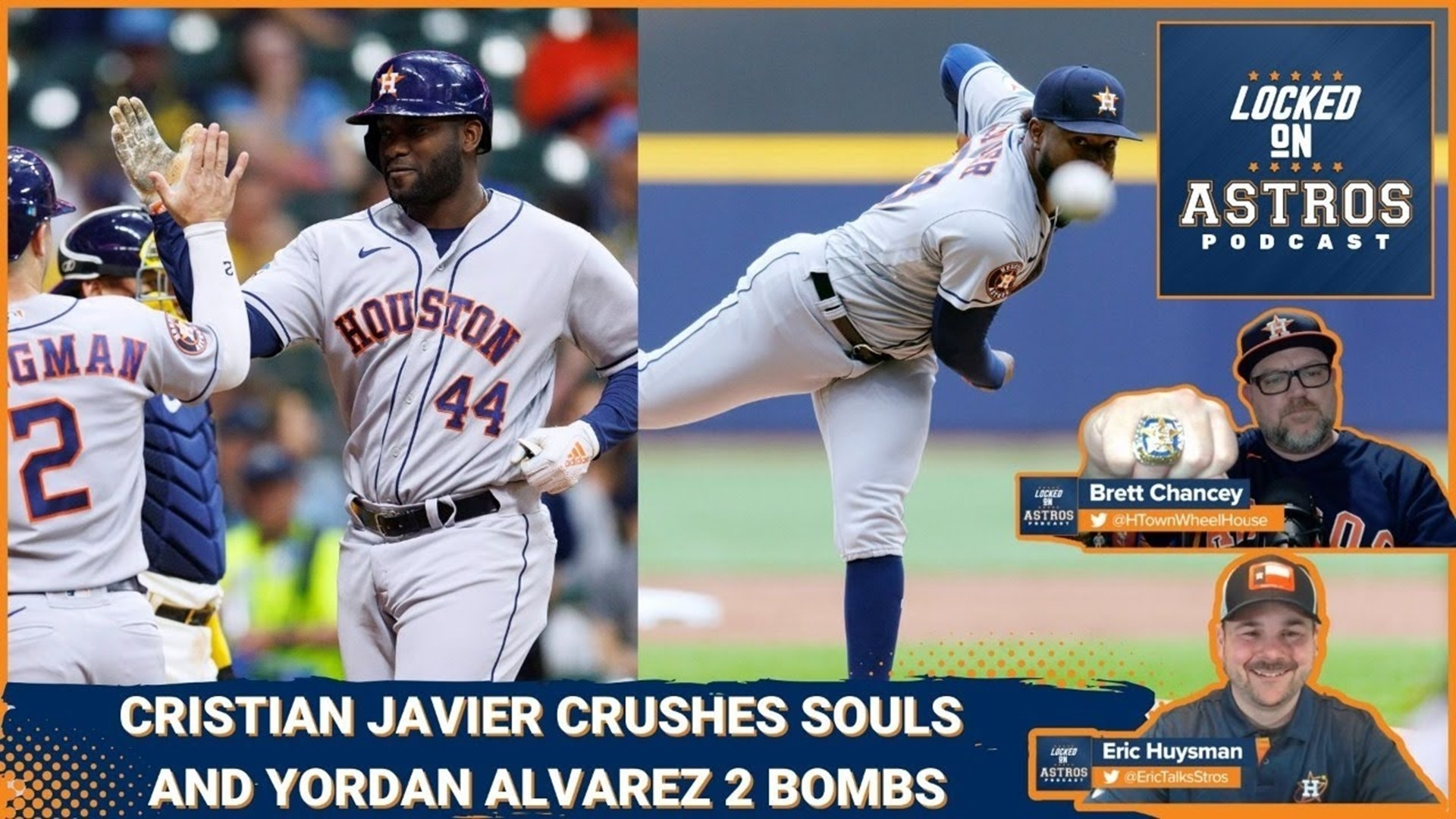 The Astros slug 5 homers in support of Cristian Javier