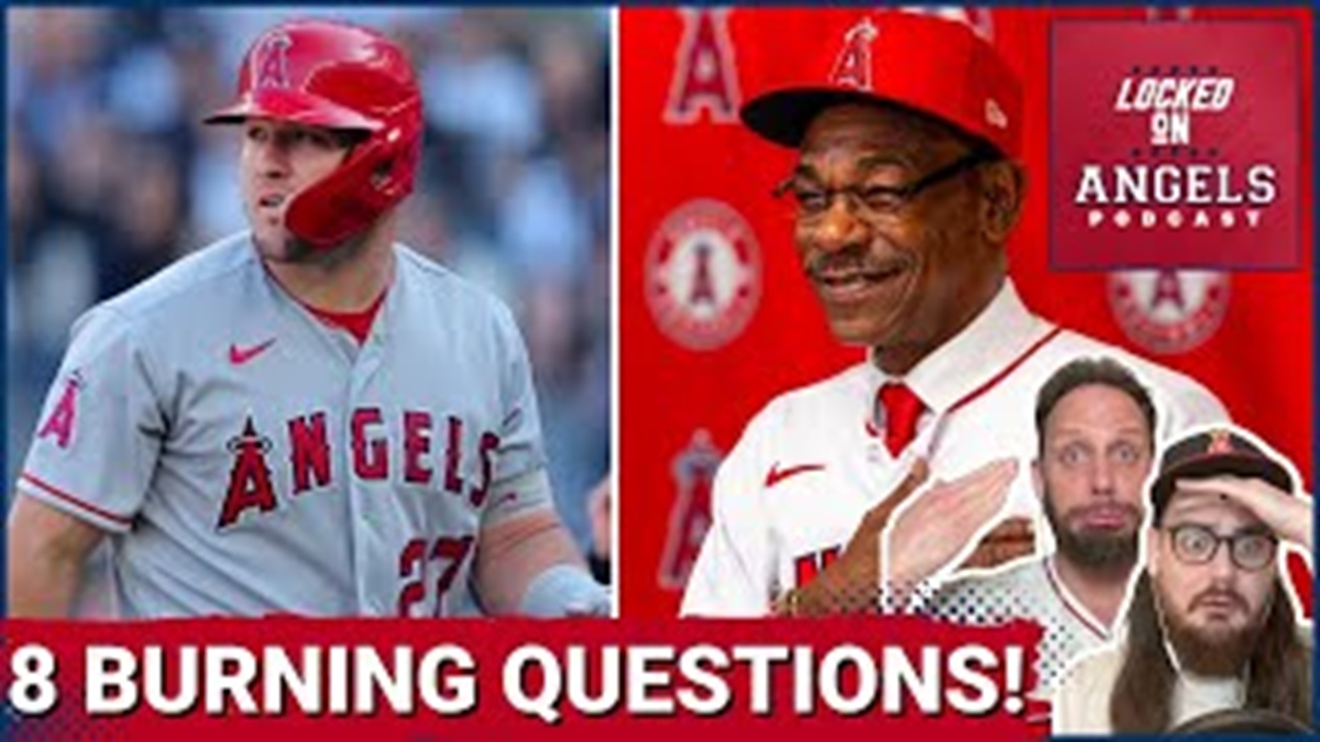 The Los Angeles Angels are heading into 2024 with a lot of questions surrounding them, and on today's Locked On Angels, we're sharing the 8 BURNING questions.