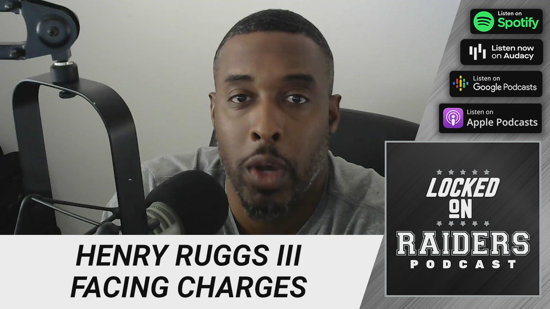 Raiders release Henry Ruggs III, charged in fatal Vegas crash