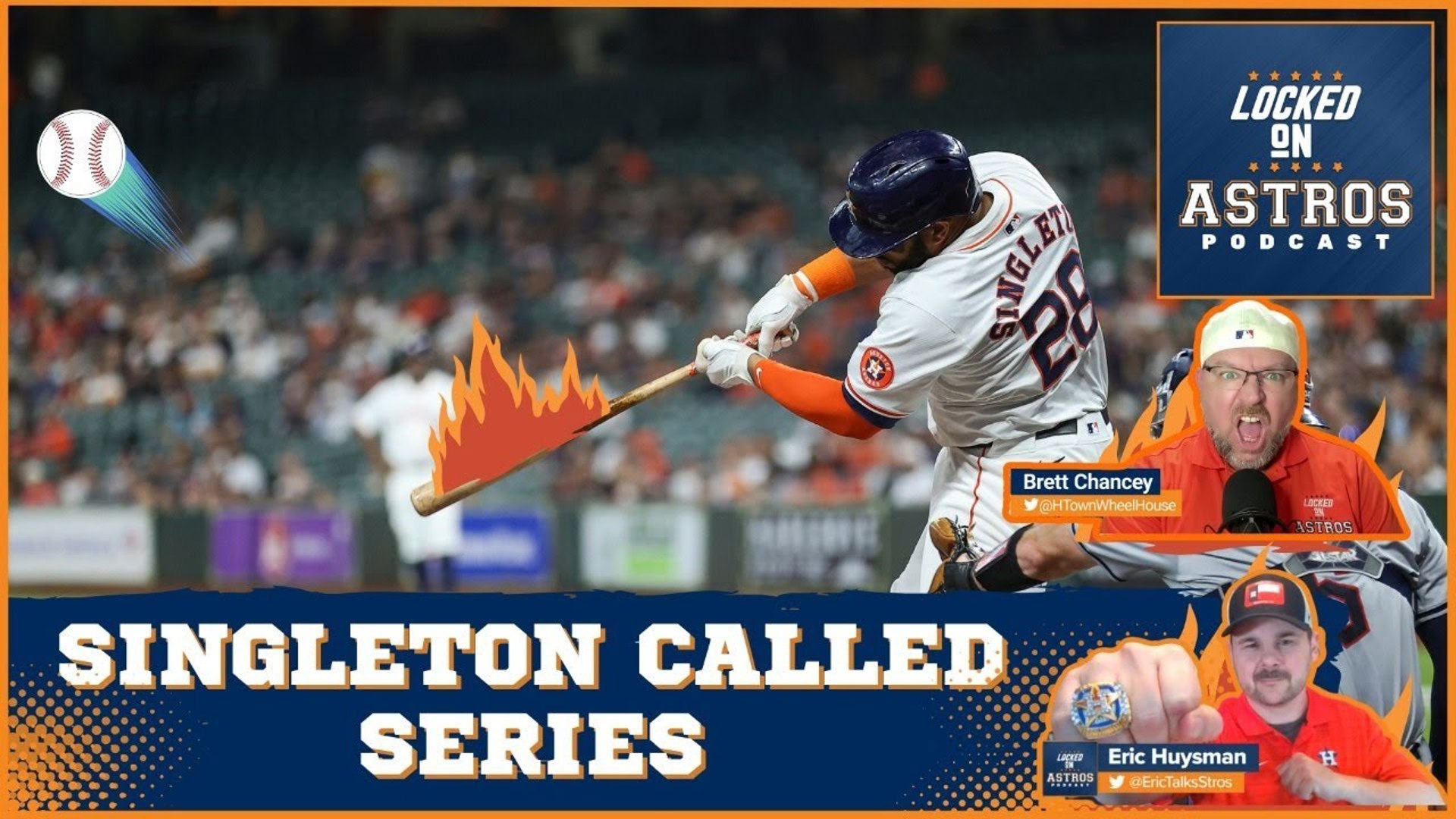 Astros win series behind the power of Singleton and Co.